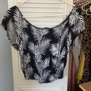 Off the shoulder shirt